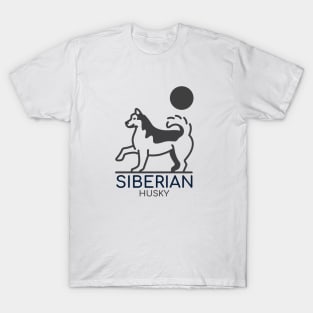 Siberian Husky / Husky Design / Dog lover / Husky Owner Gift T-Shirt